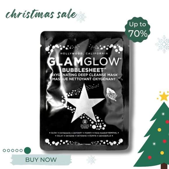 Glamglow Bubblesheet Oxygenating Deep Cleanse Mask By Glamglow for Women - 1 Pc - Picture 1 of 3